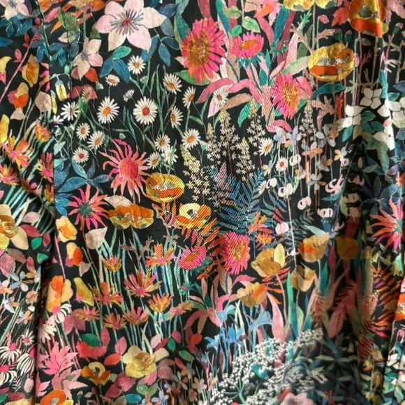 J. Crew x Liberty Floral Button Down Blouse Rare - Picture 2 of 3